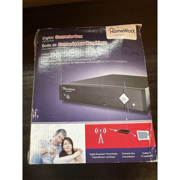 Medisonic Homeworx digital converter box with analog pass-through HW100STB ATC n - Picture 5 of 10
